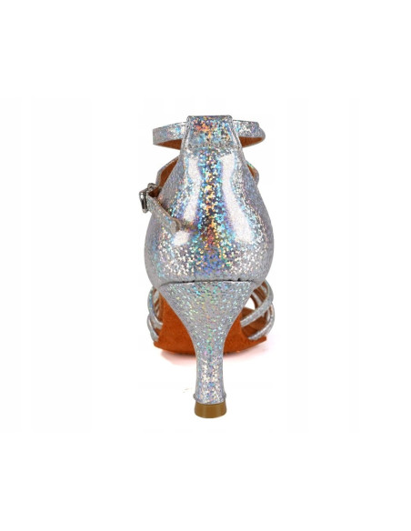 BUTY DO TAŃCA TANECZNE LATINO SYRENKA GLOW 7cm