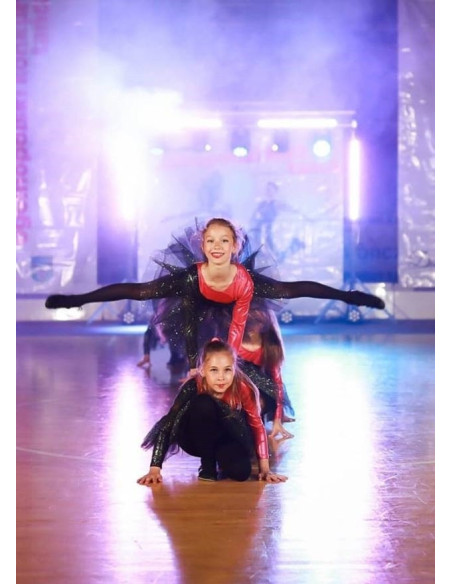 BODY BALETOWE STRÓJ DO TAŃCA GIMNASTYKI BALETU