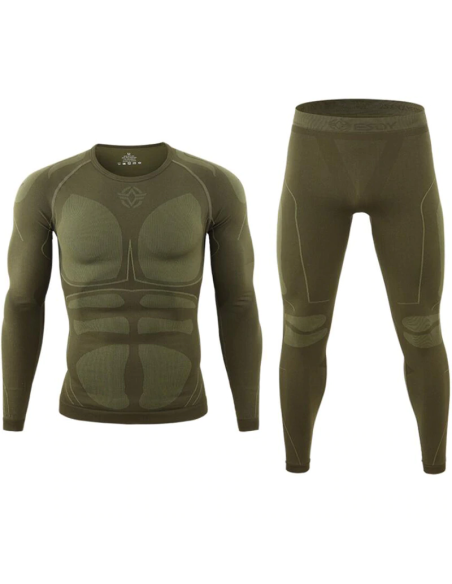 BIELIZNA TERMOAKTYWNA TERMICZNA MĘSKA ZIELONA