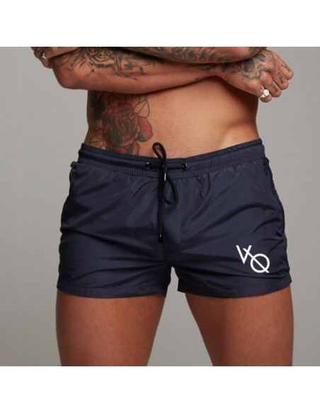 KĄPIELÓWKI MĘSKIE SZORTY SPODENKI GRANATOWE VQ