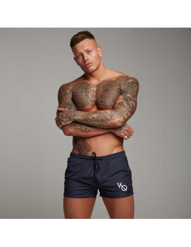 KĄPIELÓWKI MĘSKIE SZORTY SPODENKI GRANATOWE VQ