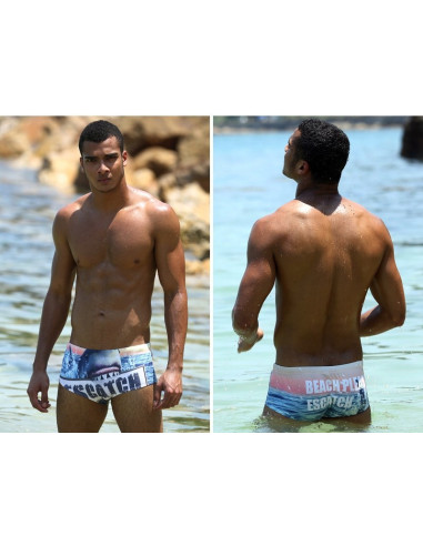 KĄPIELÓWKI MĘSKIE SLIPY SLIPKI PAPUGI TUKANY