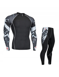 ODZIEŻ TERMOAKTYWNA RASHGUARD LEGINSY KOMPLET