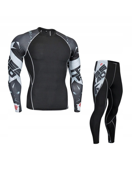 ODZIEŻ TERMOAKTYWNA RASHGUARD LEGINSY KOMPLET