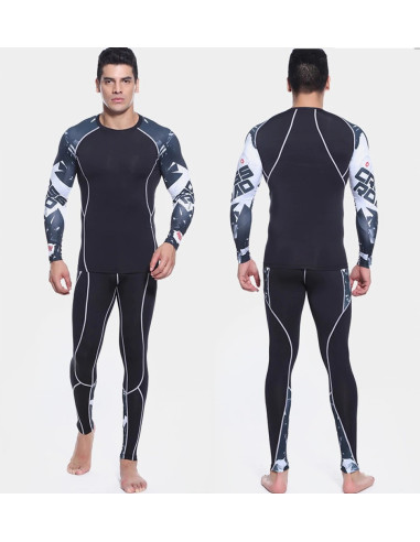 ODZIEŻ TERMOAKTYWNA RASHGUARD LEGINSY KOMPLET