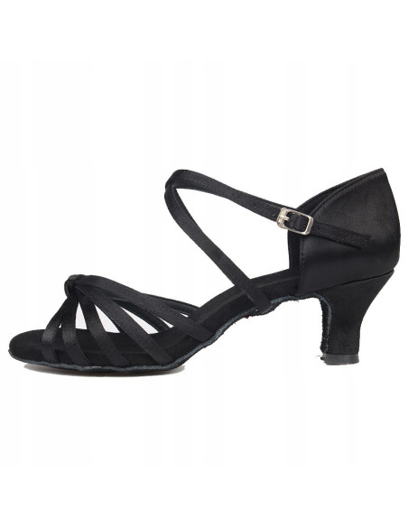 BUTY DO TAŃCA TANECZNE LATINO SALSA 5cm - CZARNE