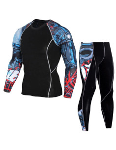 ODZIEŻ TERMOAKTYWNA RASHGUARD LEGINSY KOMPLET