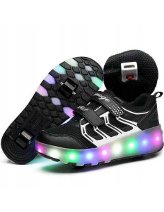 BUTOROLKI BUTY Z ROLKAMI ROLKI WROTKI LED Z POLSKI