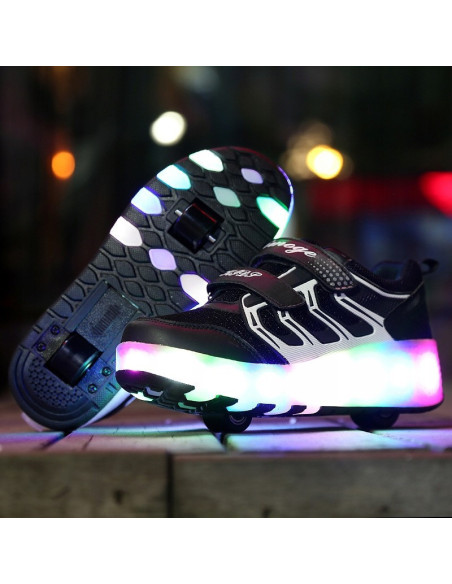 BUTOROLKI BUTY Z ROLKAMI ROLKI WROTKI LED Z POLSKI