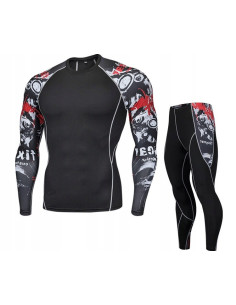 TERMOAKTYWNY RASHGUARD LEGINSY NA TRENNING