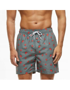 KĄPIELÓWKI MĘSKIE SZORTY SPODENKI OWOCE ARBUZY