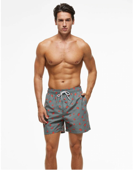 KĄPIELÓWKI MĘSKIE SZORTY SPODENKI OWOCE ARBUZY