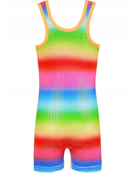 STRÓJ BALETOWY DO TAŃCA GIMNASTYKI KOMBINEZON