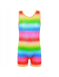 STRÓJ BALETOWY DO TAŃCA GIMNASTYKI KOMBINEZON 2