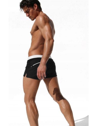 KĄPIELÓWKI SZORTY KĄPIELOWE BOKSERKI CZARNE