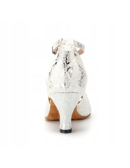 BUTY DO TAŃCA NA ŚLUB ŚLUBNE JAK WĄŻ OBCAS 6cm