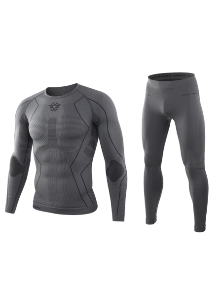 BIELIZNA TERMOAKTYWNA TERMICZNA MĘSKA SZARA