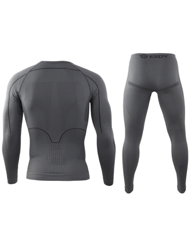 BIELIZNA TERMOAKTYWNA TERMICZNA MĘSKA SZARA