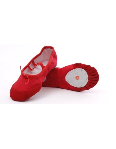 BALETKI DO TAŃCA TRADYCYJNE BALET RYTMIKA CZERWONE