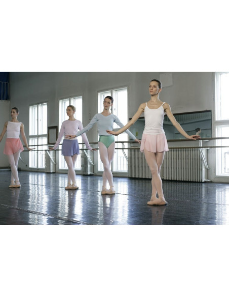 BALETKI DO TAŃCA TRADYCYJNE BALET RYTMIKA CZERWONE