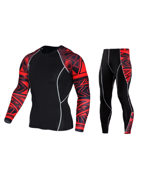ODZIEŻ TERMOAKTYWNA RASHGUARD LEGINSY KOMPLET