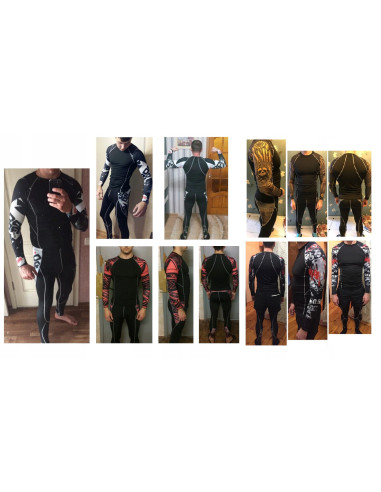 ODZIEŻ TERMOAKTYWNA RASHGUARD LEGINSY KOMPLET