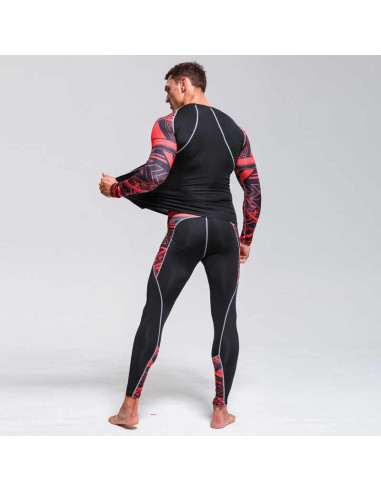 ODZIEŻ TERMOAKTYWNA RASHGUARD LEGINSY KOMPLET