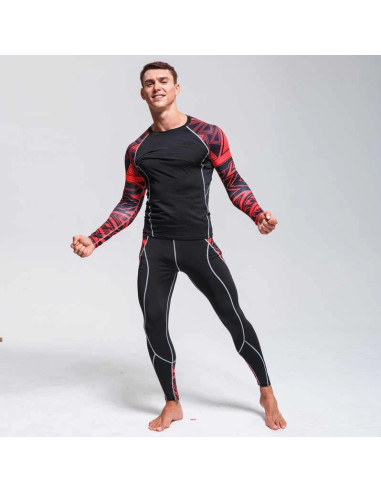 ODZIEŻ TERMOAKTYWNA RASHGUARD LEGINSY KOMPLET