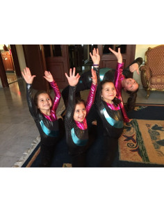 BODY BALETOWE STRÓJ DO TAŃCA BALETU W MOTYLE 2