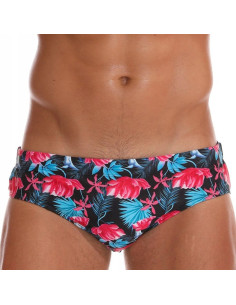 KĄPIELÓWKI MĘSKIE SLIPY SLIPKI KWIATY