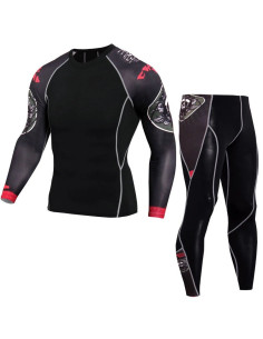ODZIEŻ TERMOAKTYWNA RASHGUARD LEGINSY KOMPLET