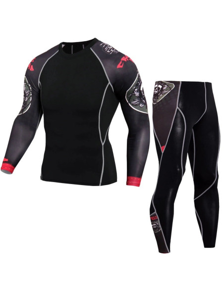 ODZIEŻ TERMOAKTYWNA RASHGUARD LEGINSY KOMPLET
