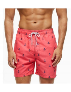 KĄPIELÓWKI MĘSKIE SZORTY SPODENKI KOTWICE