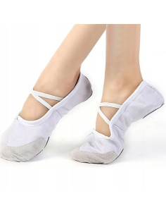 BALETKI DO TAŃCA TRADYCYJNE BALET RYTMIKA BIAŁE