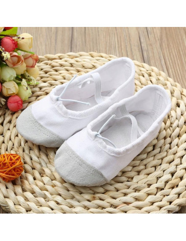 BALETKI DO TAŃCA TRADYCYJNE BALET RYTMIKA BIAŁE