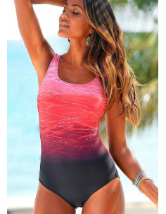 JEDNOCZĘŚCIOWY STRÓJ KĄPIELOWY MONOKINI KORAL 2