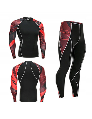 RASHGUARD LEGINSY NA TRENNING SIŁOWNIE MMA