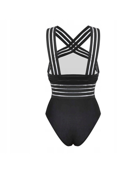 SEXY STRÓJ KOSTIUM KĄPIELOWY MONOKINI PASKI
