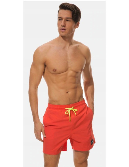 KĄPIELÓWKI MĘSKIE SZORTY SPODENKI POMARAŃCZOWE