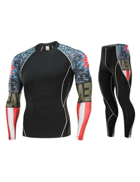 ODZIEŻ TERMOAKTYWNA RASHGUARD LEGINSY KOMPLET