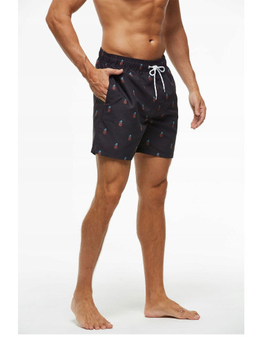 KĄPIELÓWKI MĘSKIE SZORTY SPODENKI MINI ANANASY