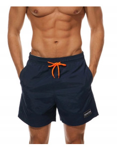 KĄPIELÓWKI MĘSKIE SZORTY SPODENKI ATRAMENTOWE