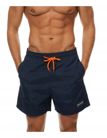 KĄPIELÓWKI MĘSKIE SZORTY SPODENKI ATRAMENTOWE