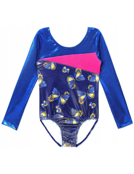 BODY BALETOWE STRÓJ DO TAŃCA BALETU MOTYLKI