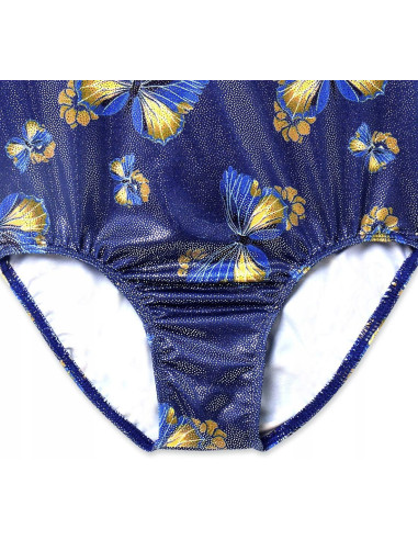 BODY BALETOWE STRÓJ DO TAŃCA BALETU MOTYLKI