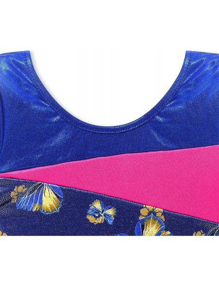 BODY BALETOWE STRÓJ DO TAŃCA BALETU MOTYLKI