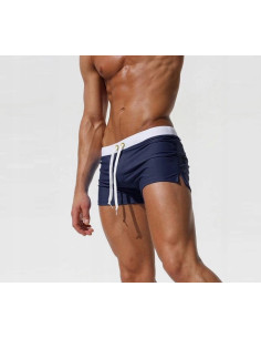 KĄPIELÓWKI SZORTY KĄPIELOWE BOKSERKI GRANAT 2