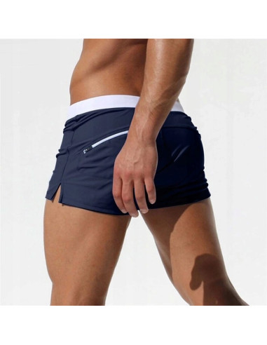 KĄPIELÓWKI SZORTY KĄPIELOWE BOKSERKI GRANAT