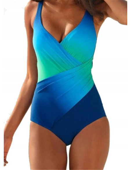 STRÓJ KĄPIELOWY WYSZCZUPLAJĄCY TUSZUJĄCY BLUE