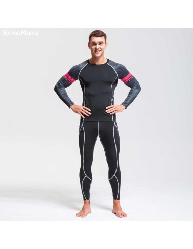 ODZIEŻ TERMOAKTYWNA RASHGUARD LEGINSY KOMPLET